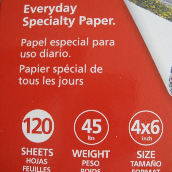 Canon Matte Photo Paper 4" x 6" Inches 120 Sheets Genuine Printer OEM NEW SEALED - Picture 4 of 4